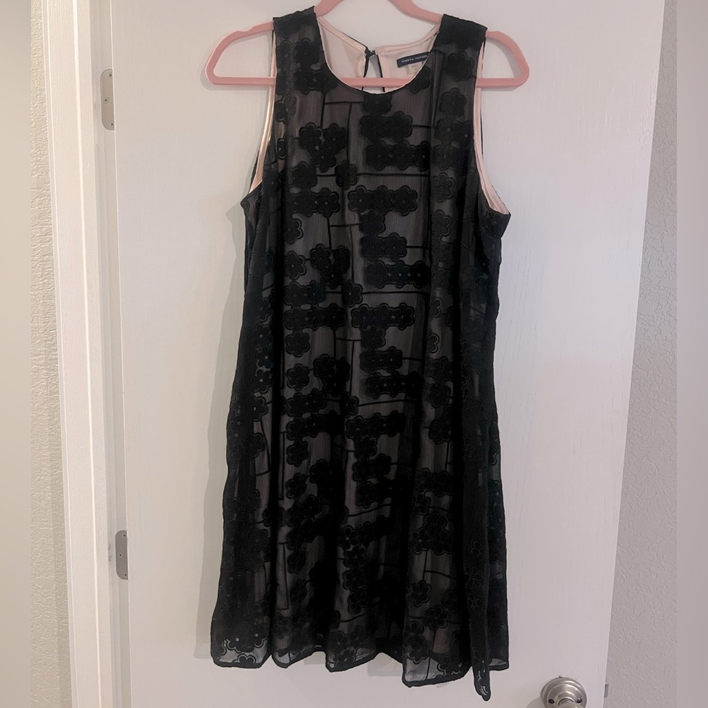 Tommy Hilfiger Black Floral Dress Size 14